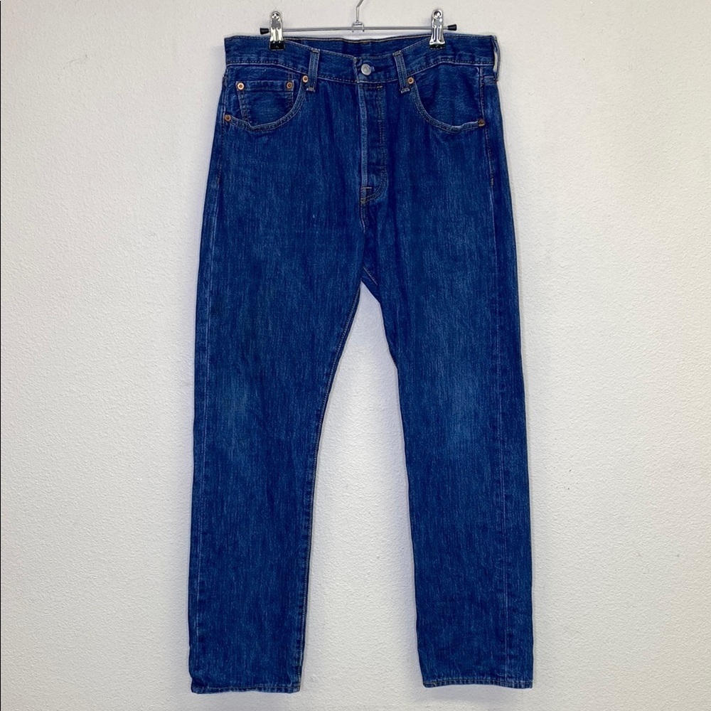 Levi's 501 Button-Fly Jeans Size 32 - 32 - Picture 1 of 15